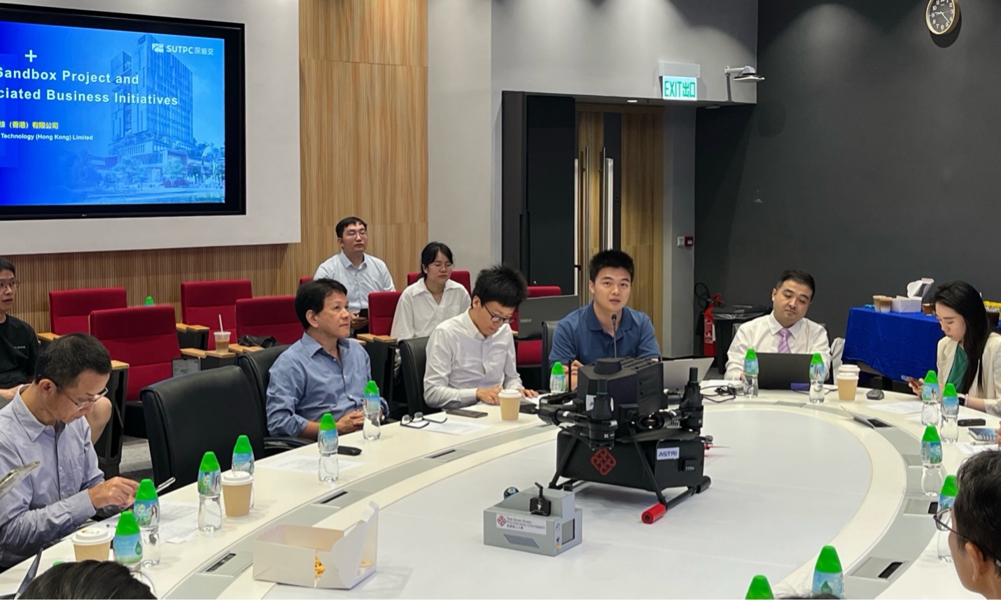 Mr. Xue Cheng from SUTPC presenting sandbox implementation strategies and related business opportunities.