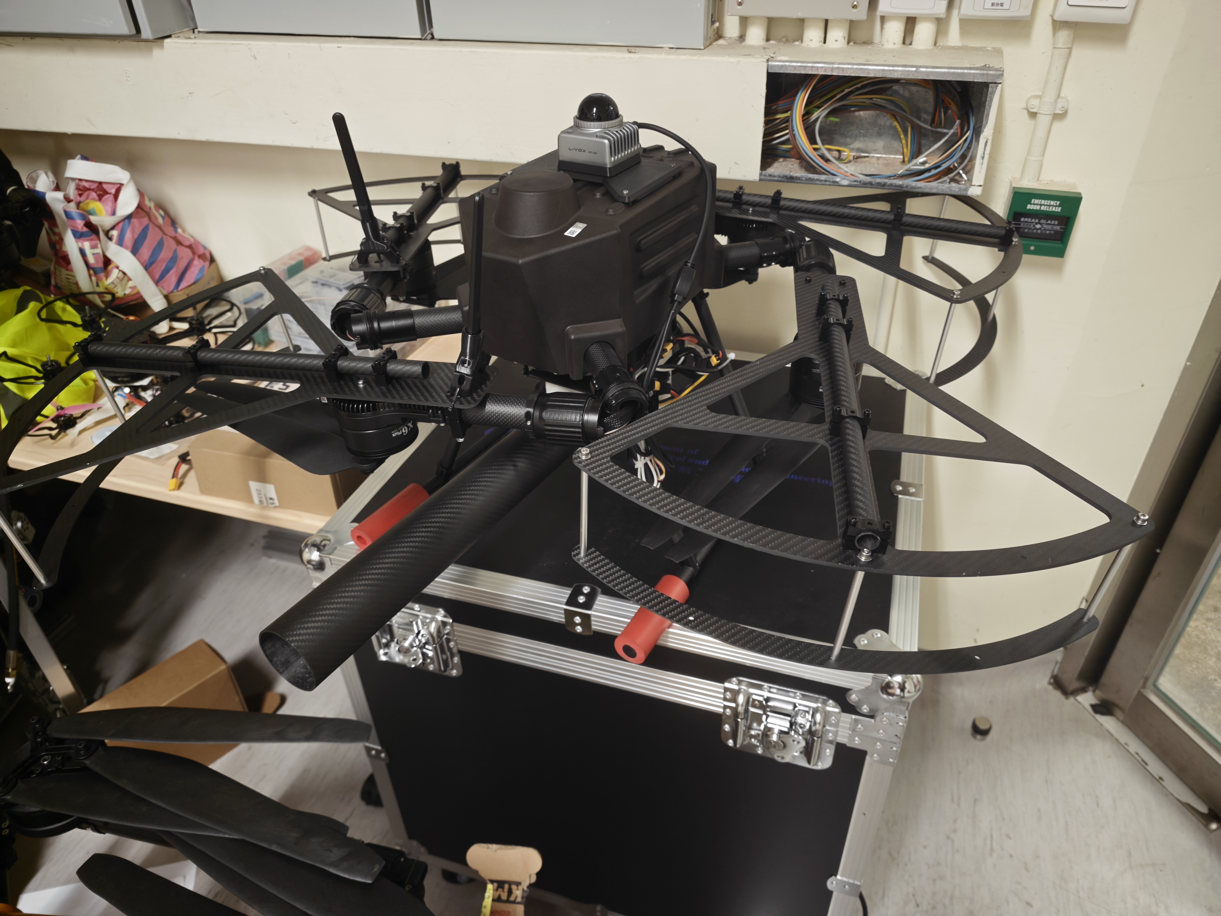 T2 Airport Airblower UAV Demonstration at PolyU